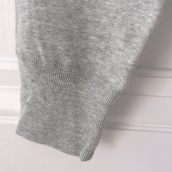 Reigning Champ Light Gray Cropped Crewneck Sweatshirt - Picture 8 of 9